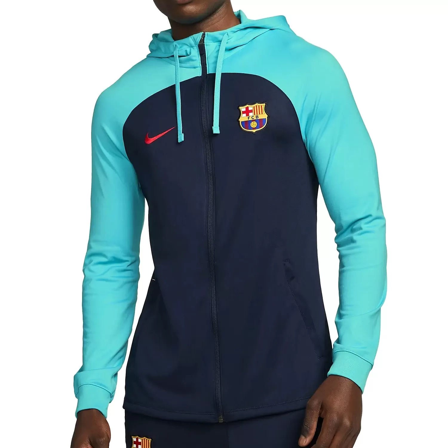 FC Barcelona hooded training presentation tracksuit 2022/23 - Nike