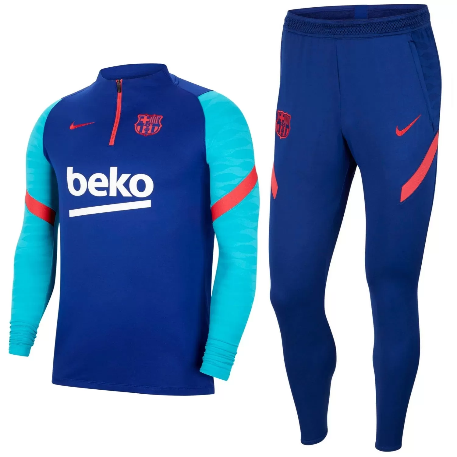 FC Barcelona training technical Soccer tracksuit 2021 - Nike