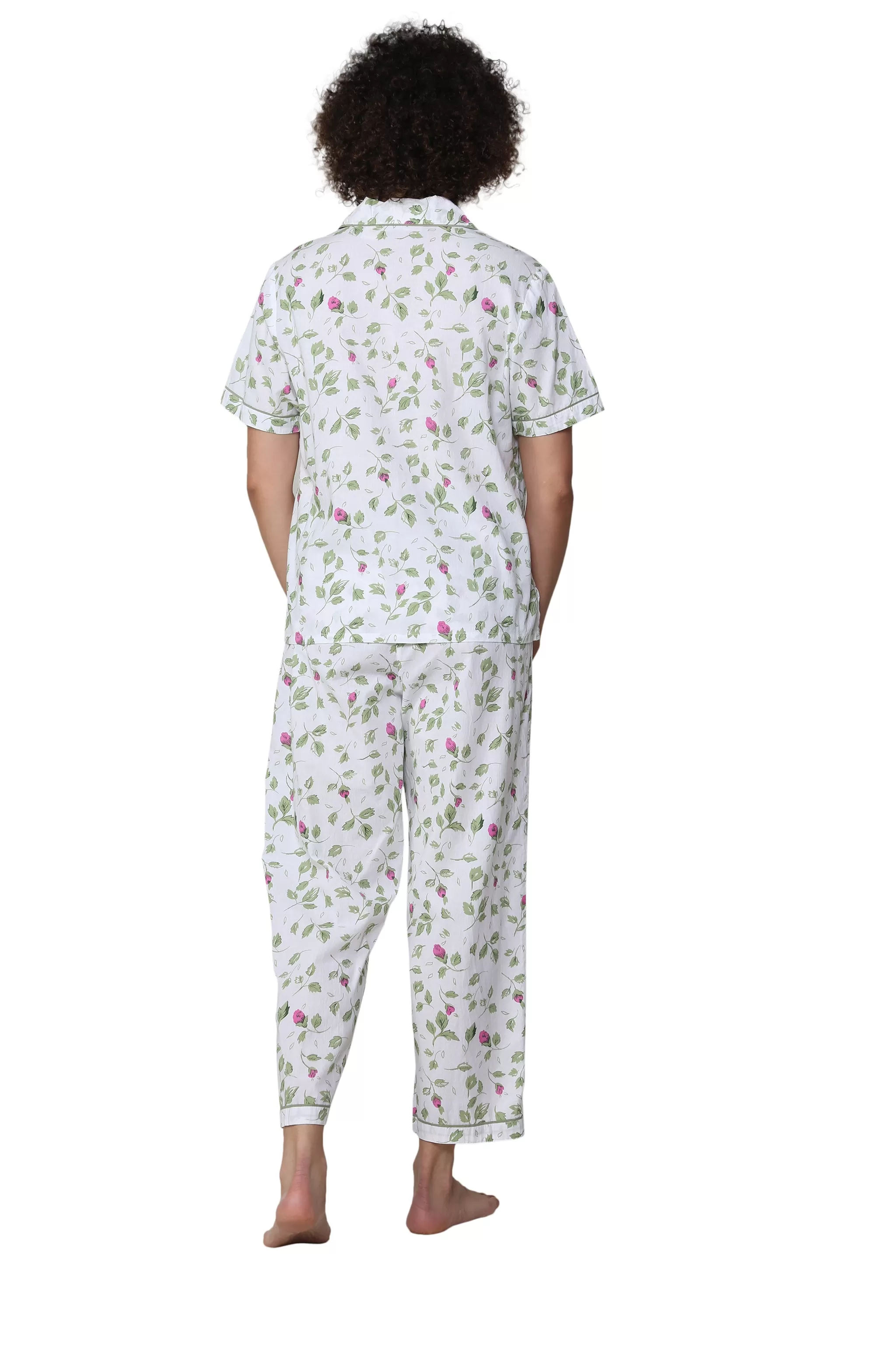 Floral Print Pajamas