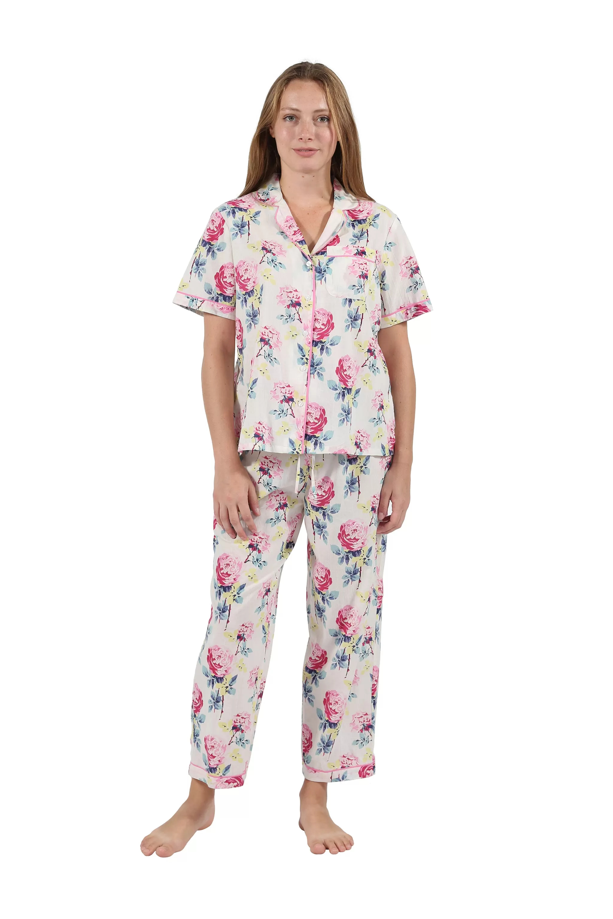 Floral Print Pajamas