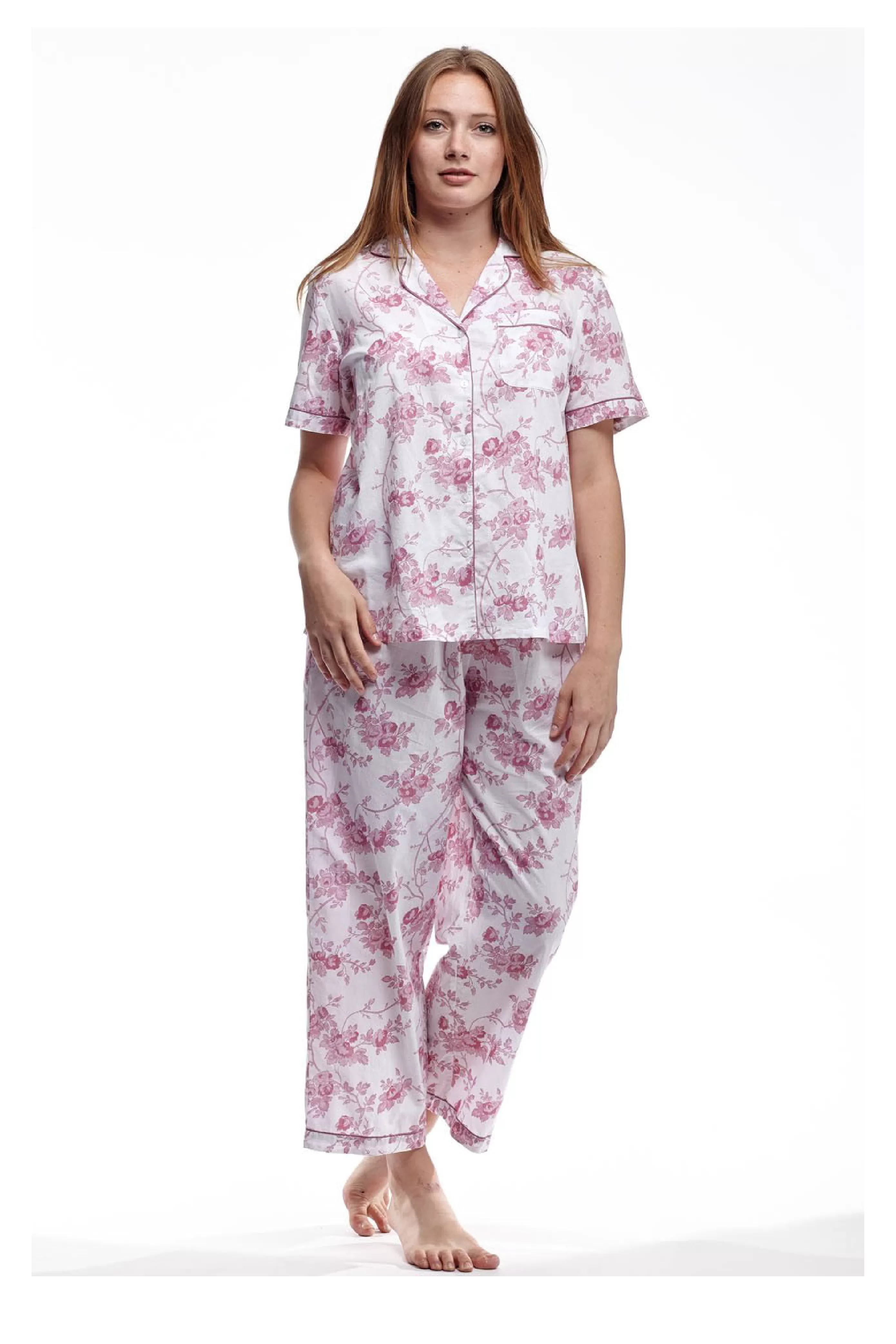 Floral Print Pajamas