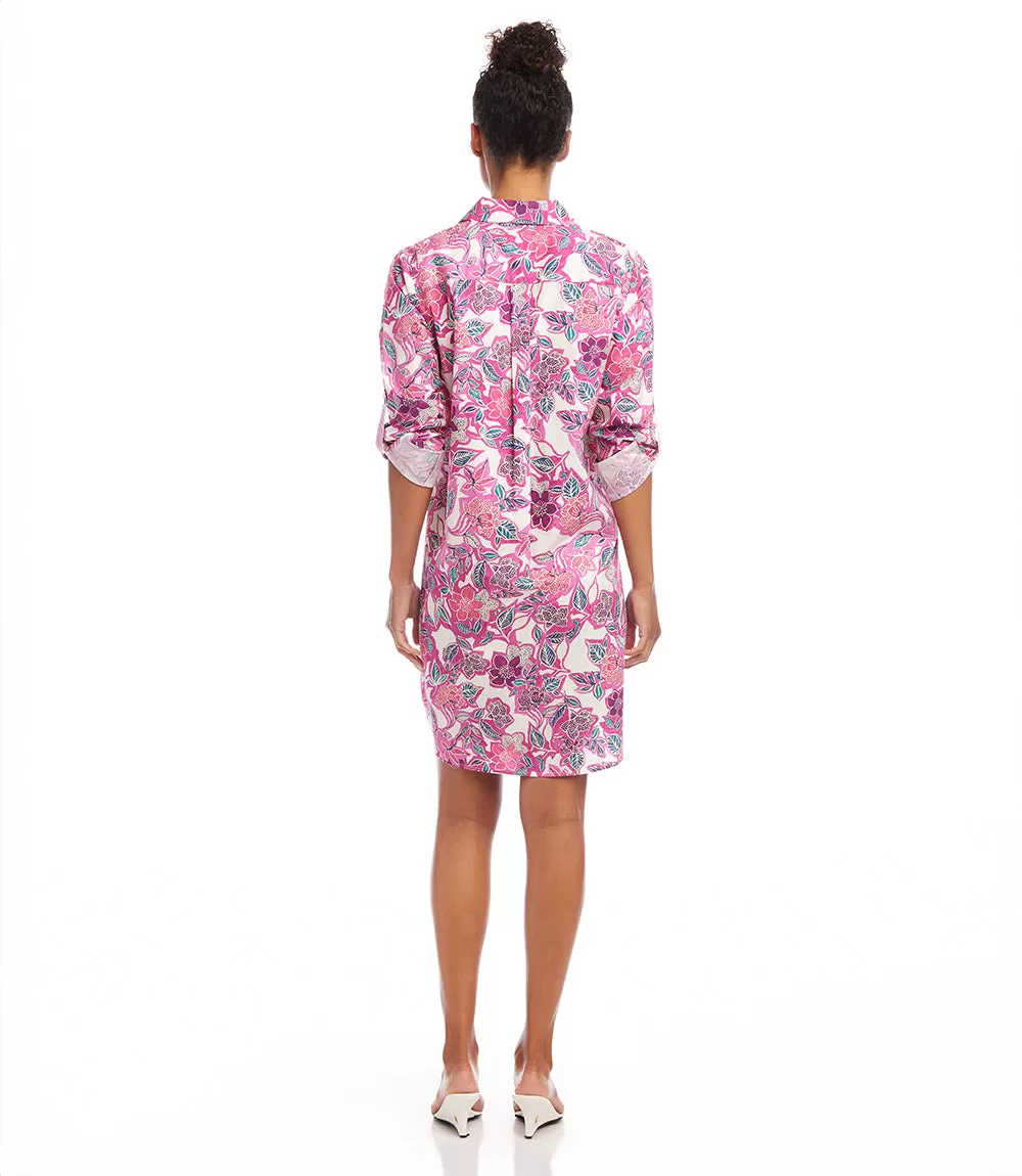 Floral Shirtdress