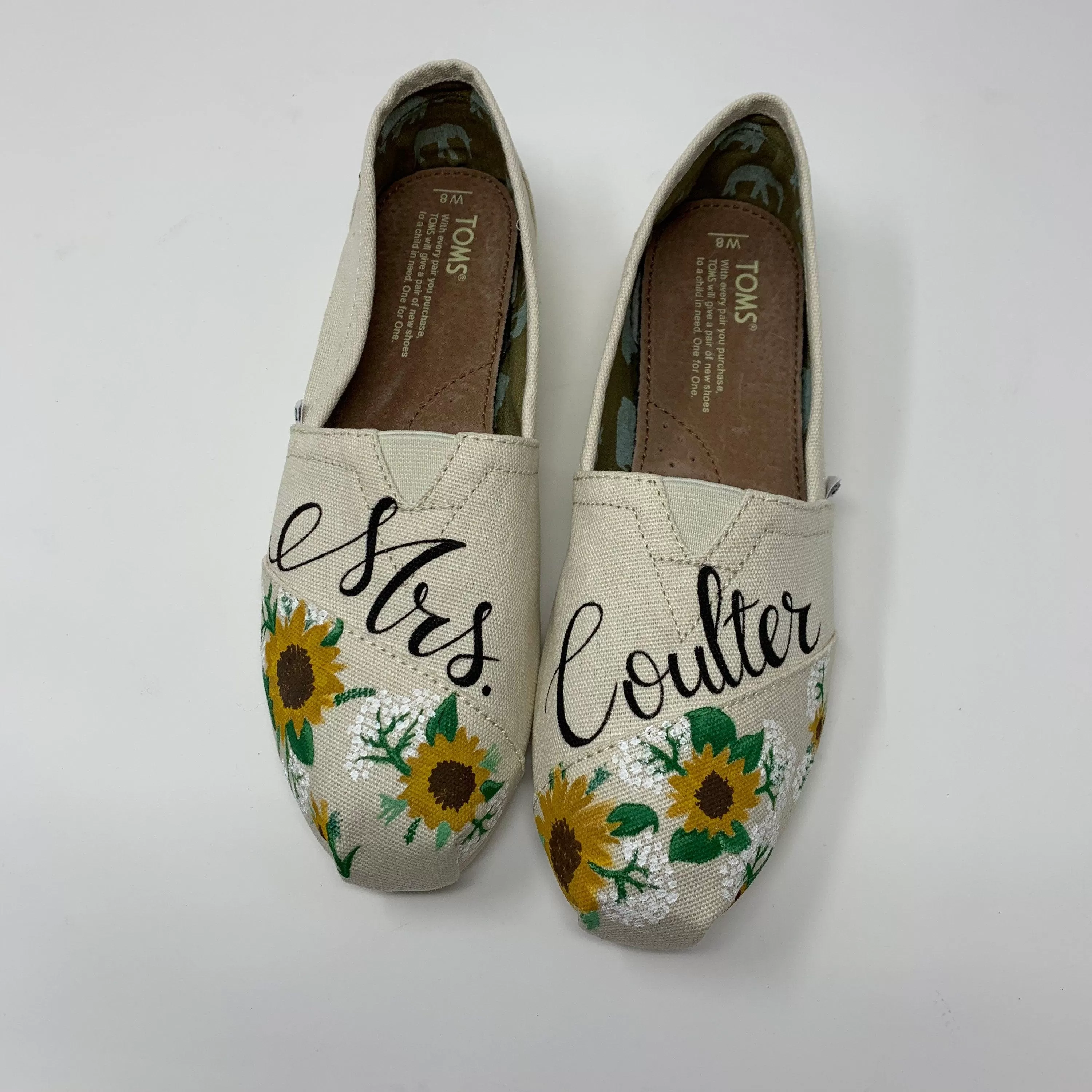 Floral Wedding Shoes