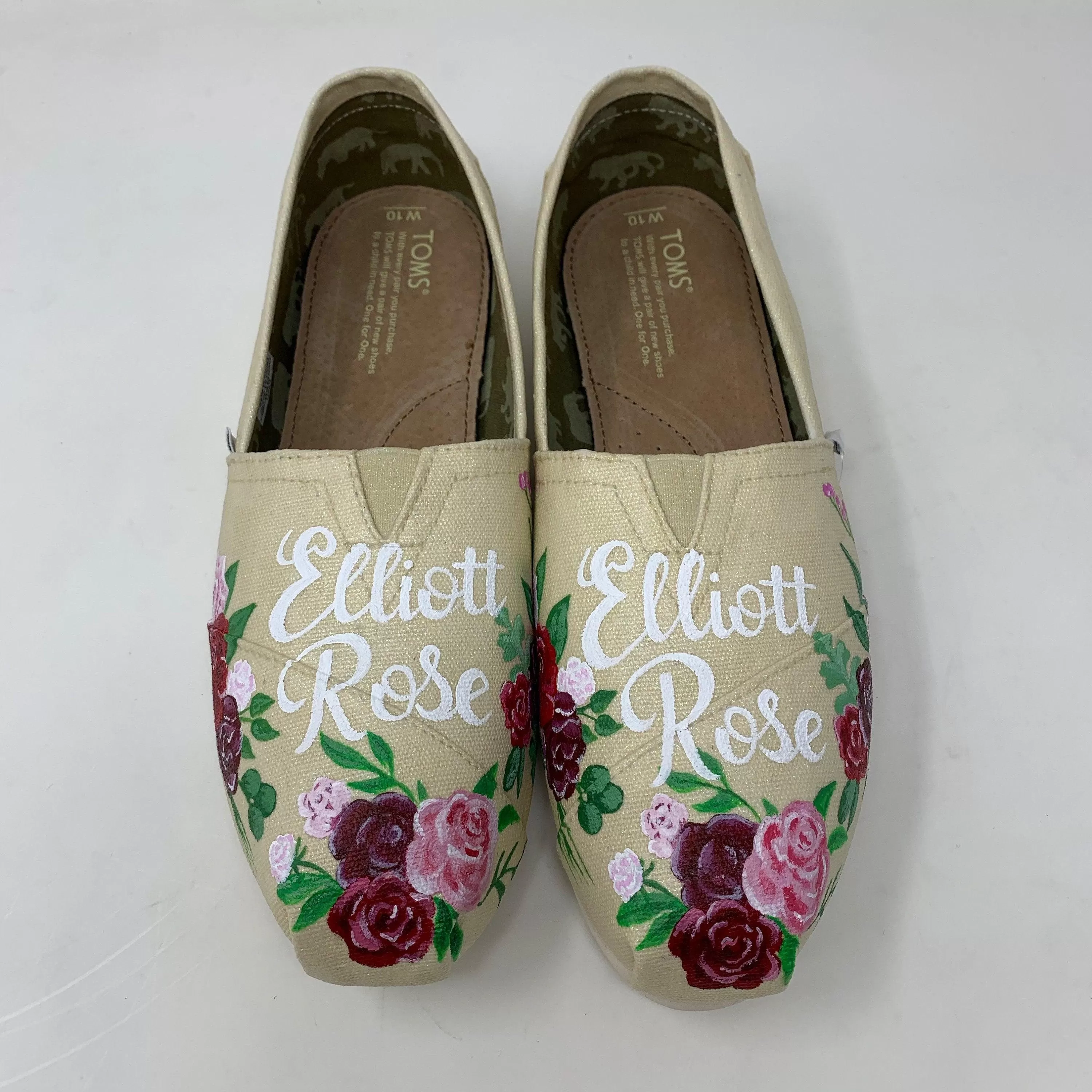 Floral Wedding Shoes