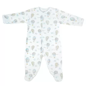 Fly Away Printed  Footie    | Baby Boy