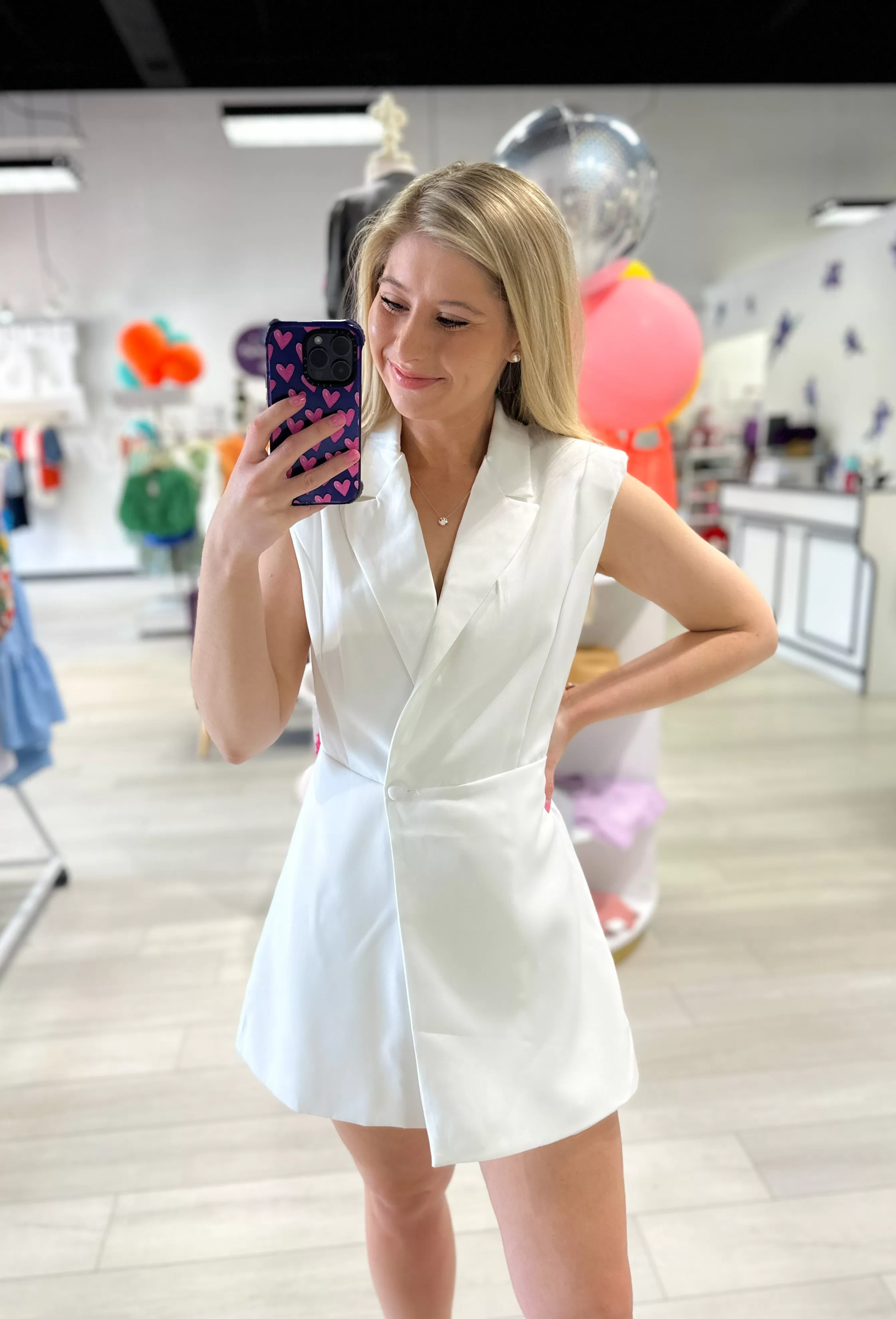 Follow Your Lead White Romper