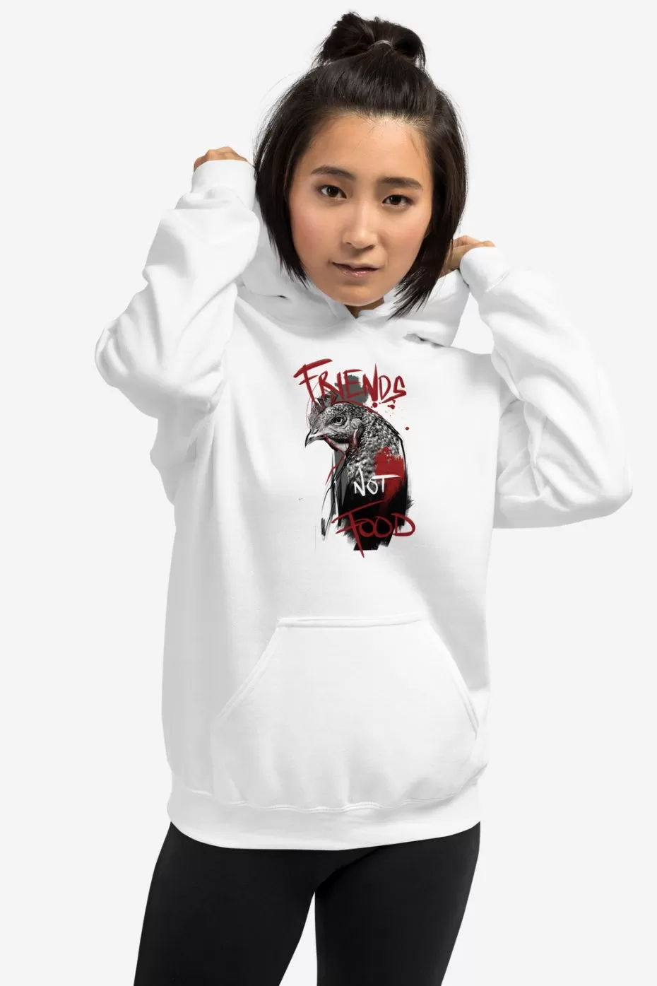 Friends Not Food Unisex Hoodie