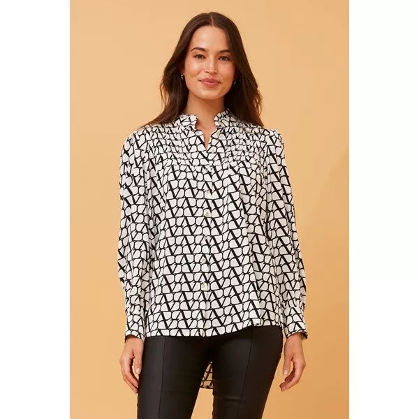 GEMINI ABSTRACT PRINT SHIRT