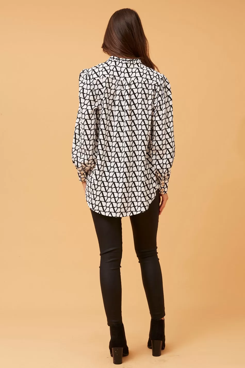 GEMINI ABSTRACT PRINT SHIRT