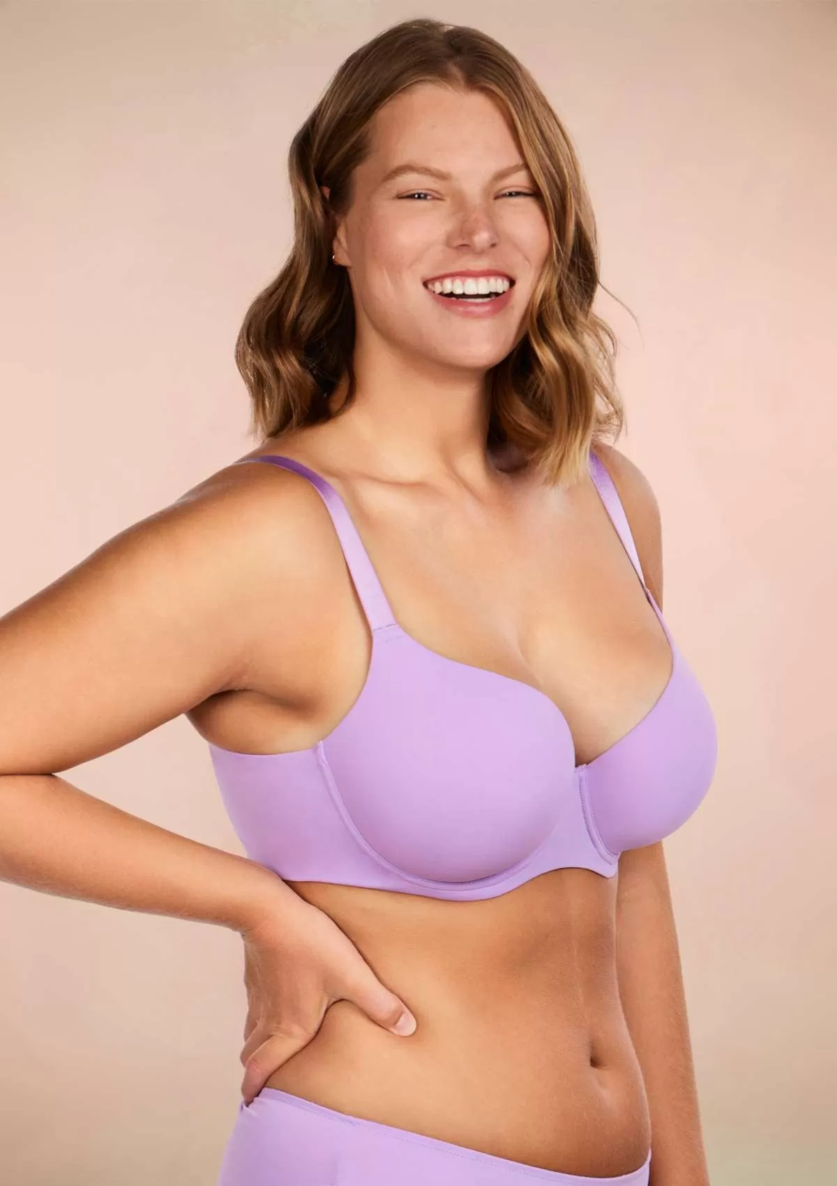 Gemma Smooth Lightly Padded Underwire T-shirt Bra