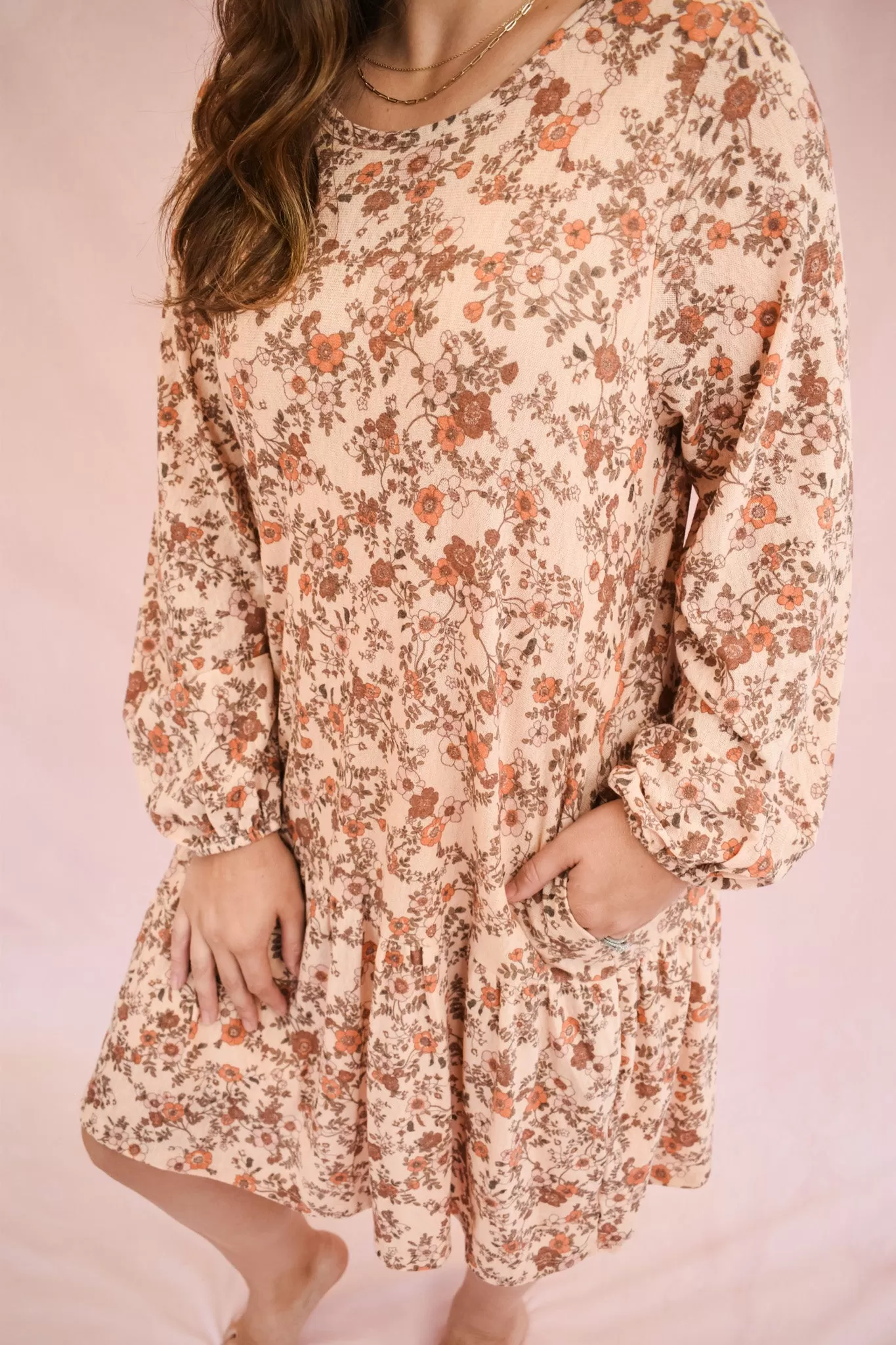 Gentle Touch Antique Floral Dress