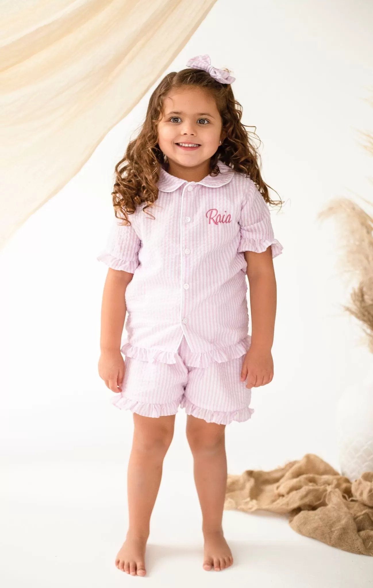 Girls Sweet Dreams Pyjamas - Short Sleeve and Leg