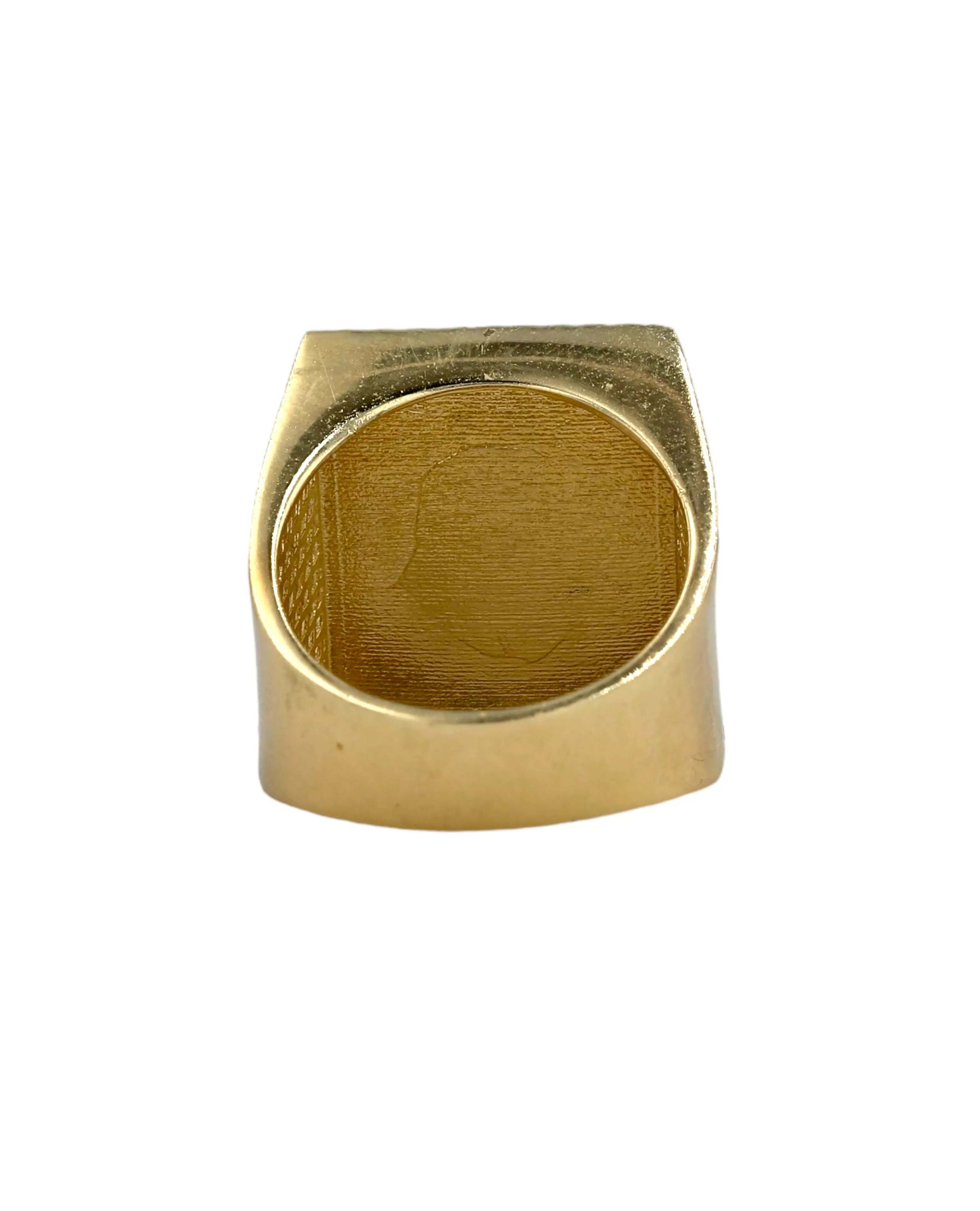 Gold 10k cards ring