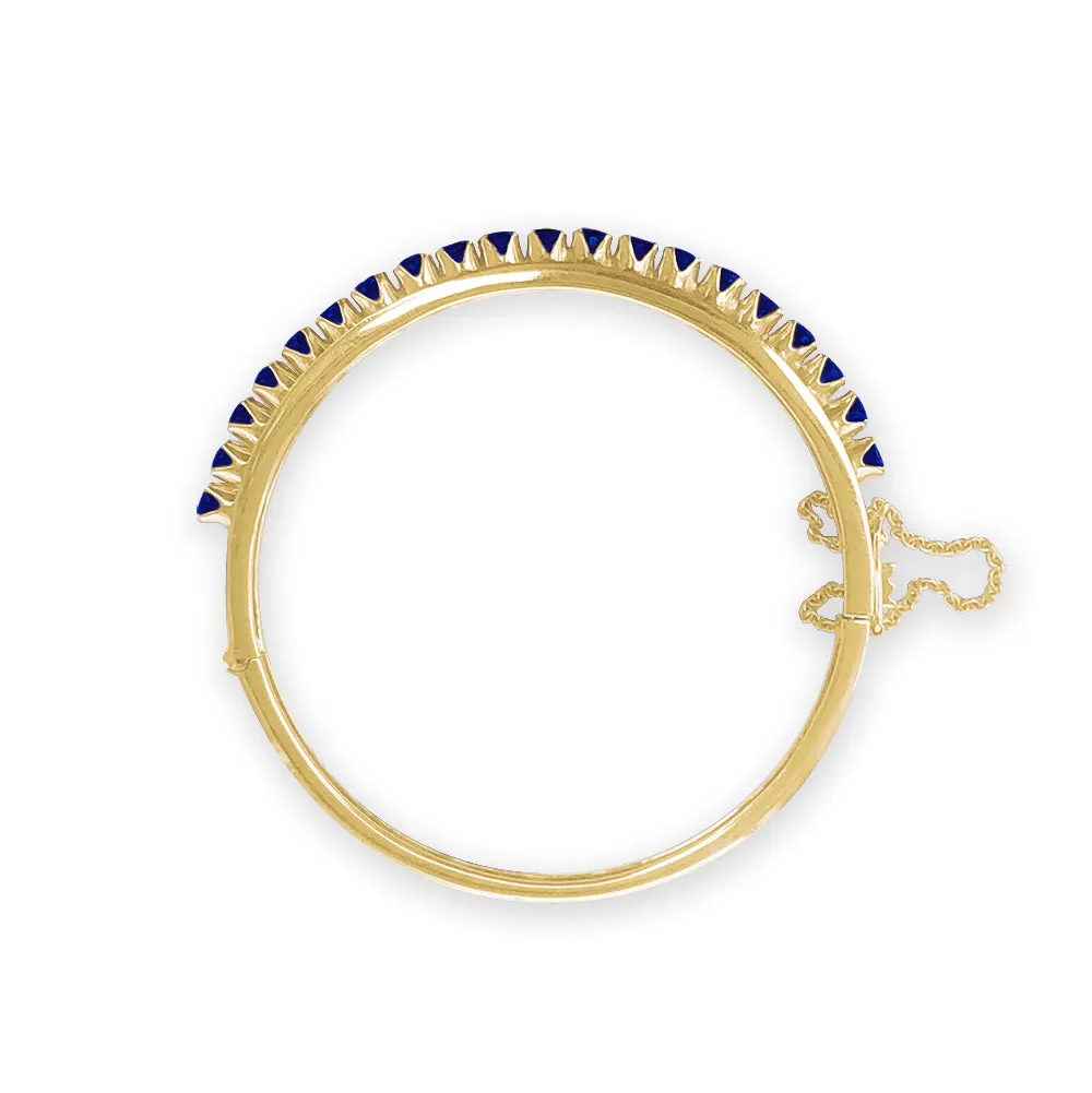 Gold and Sapphire Bracelet