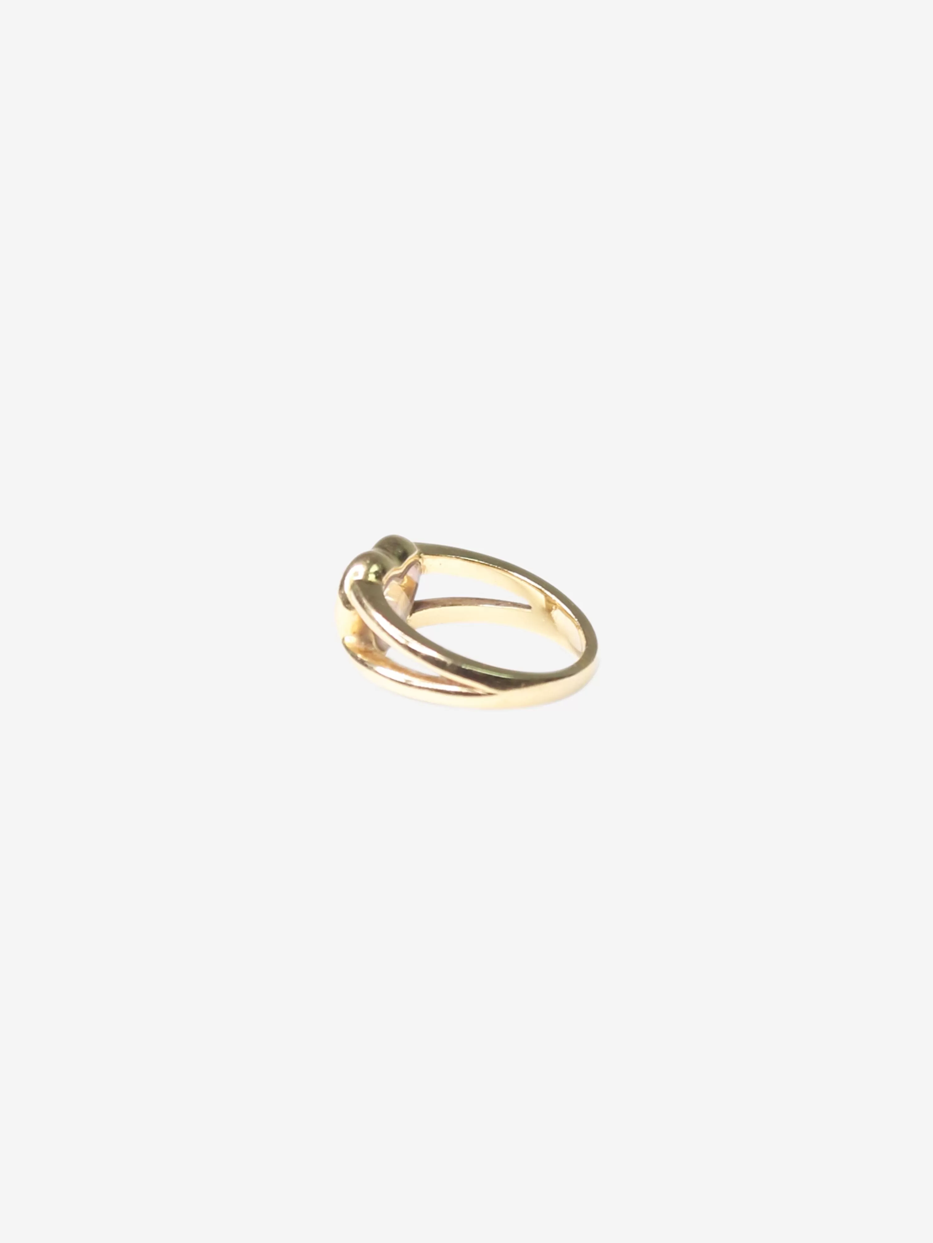 Gold happy diamonds ring - size