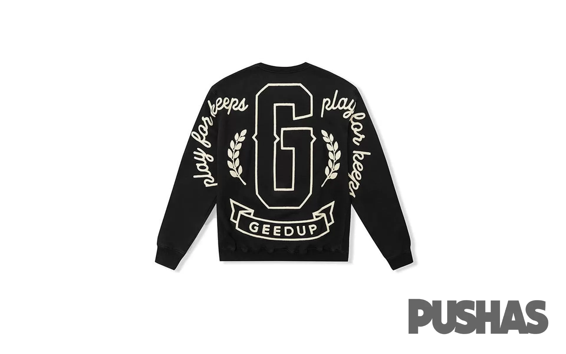 G/PFK Script Crewneck 'Black'