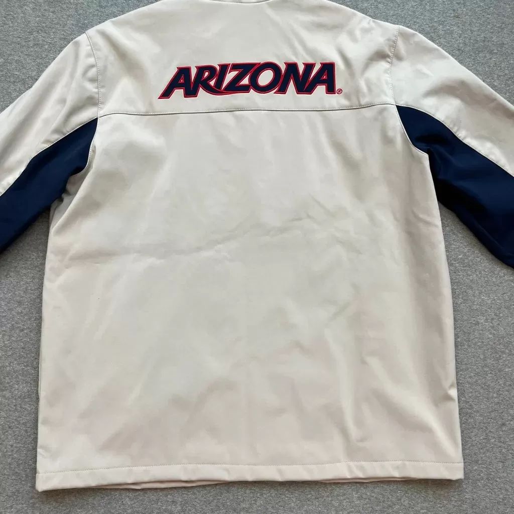 GREY UNIVERSITY OF ARIZONA SOFTSHELL JACKET