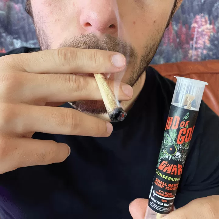 GWAR Bud of Gods Small Batch CBD Flower Pre-Rolls (Single or 3-Pack)