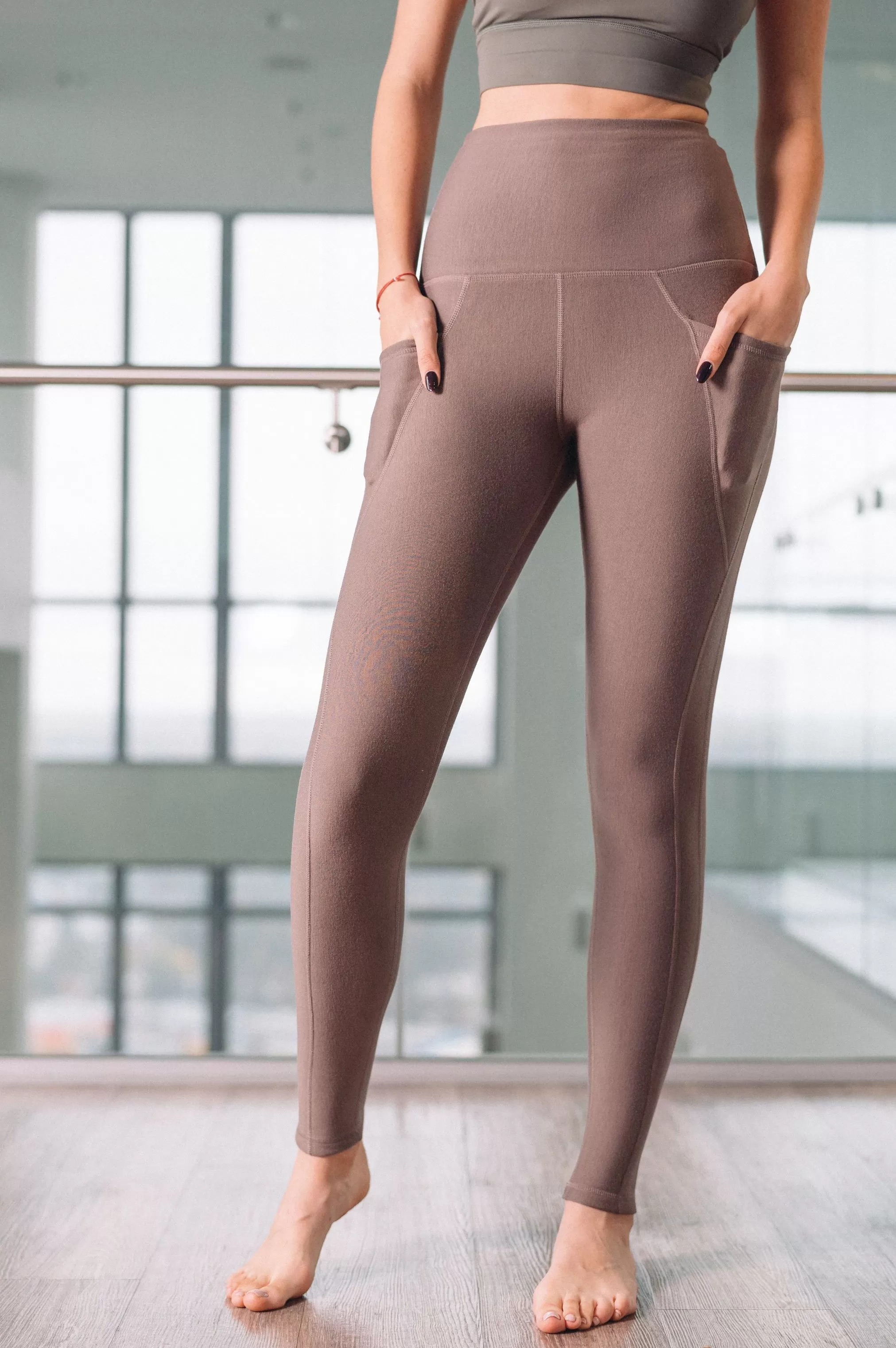 HEAT UP BAMBOO FLEECE LEGGING (Final Sale)