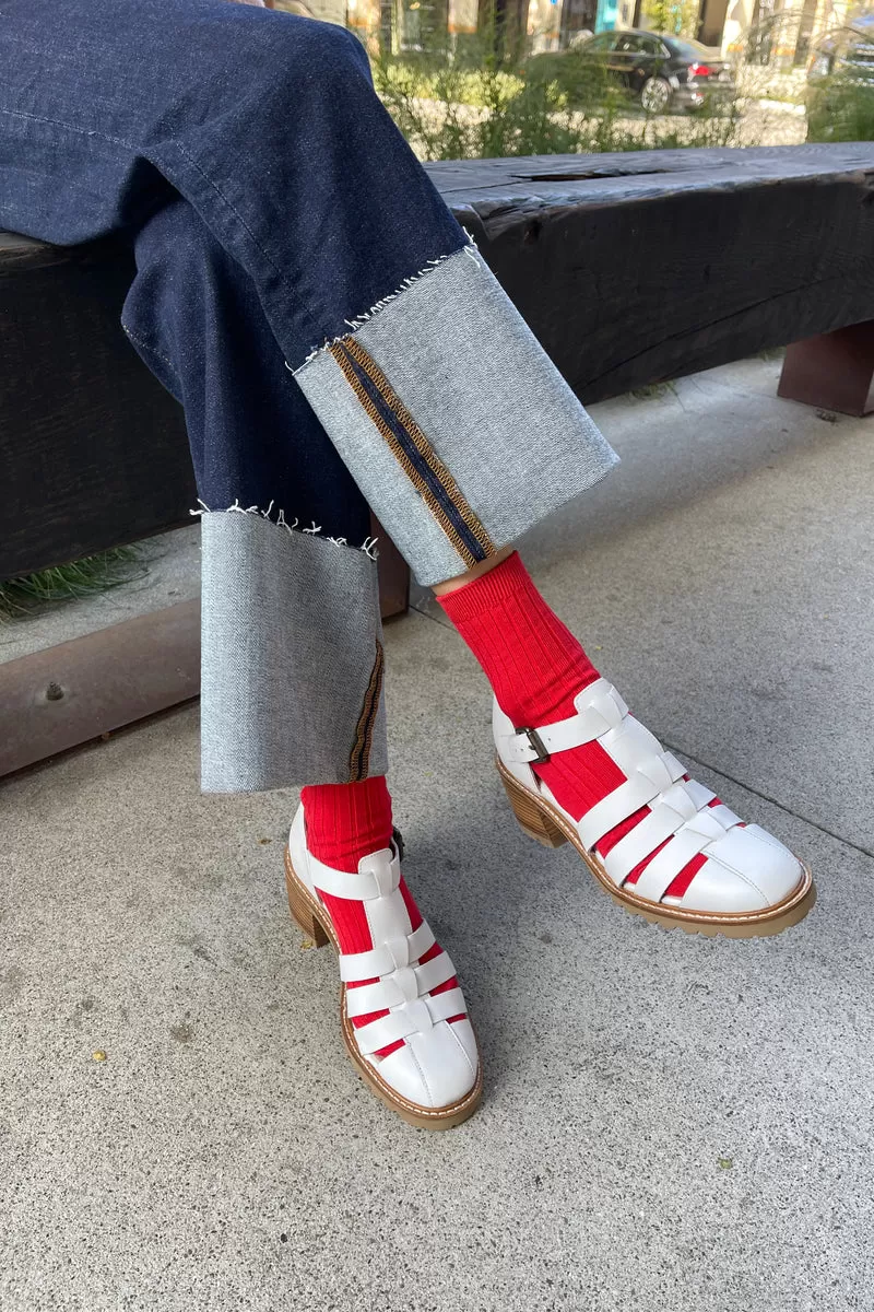 Her Socks - Classic Red