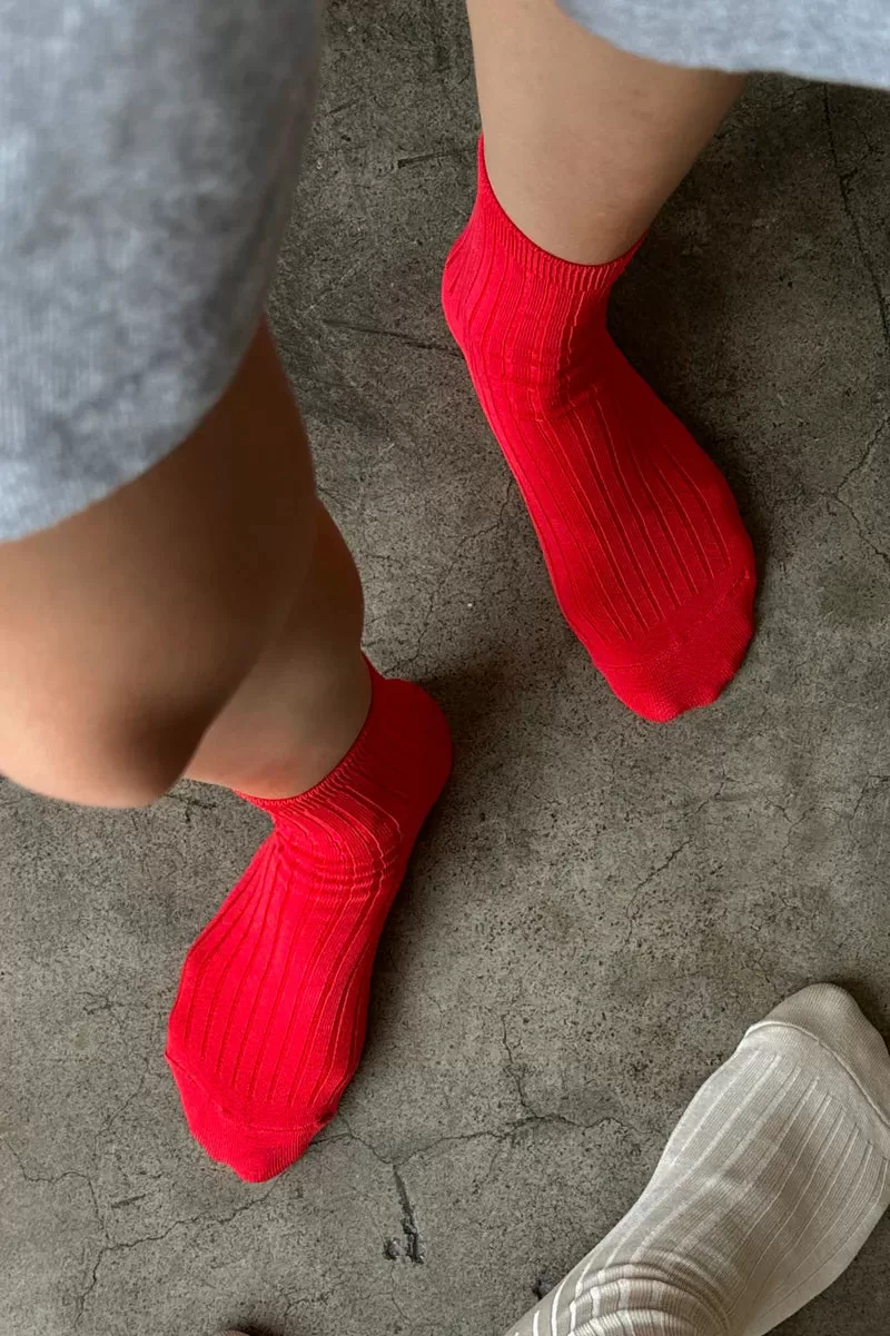 Her Socks - Classic Red