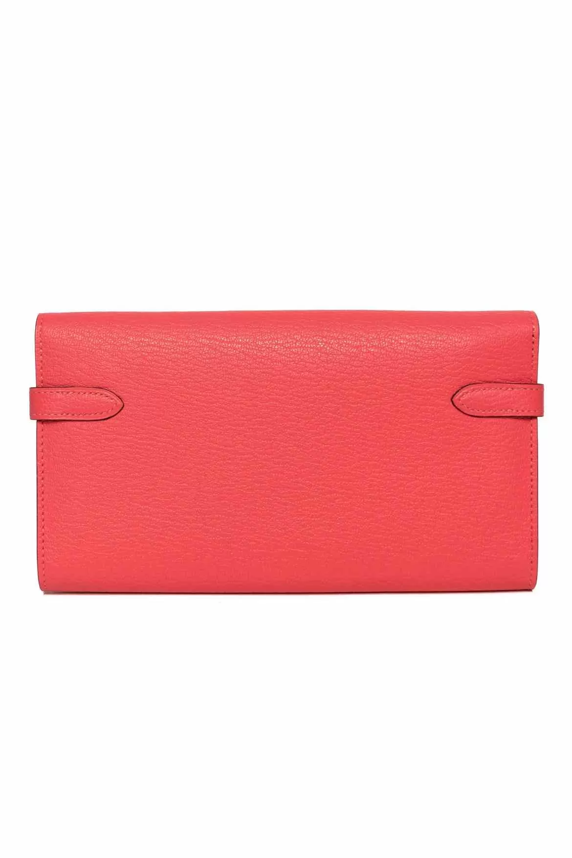 Hermes Size OS Kelly Classic Wallet