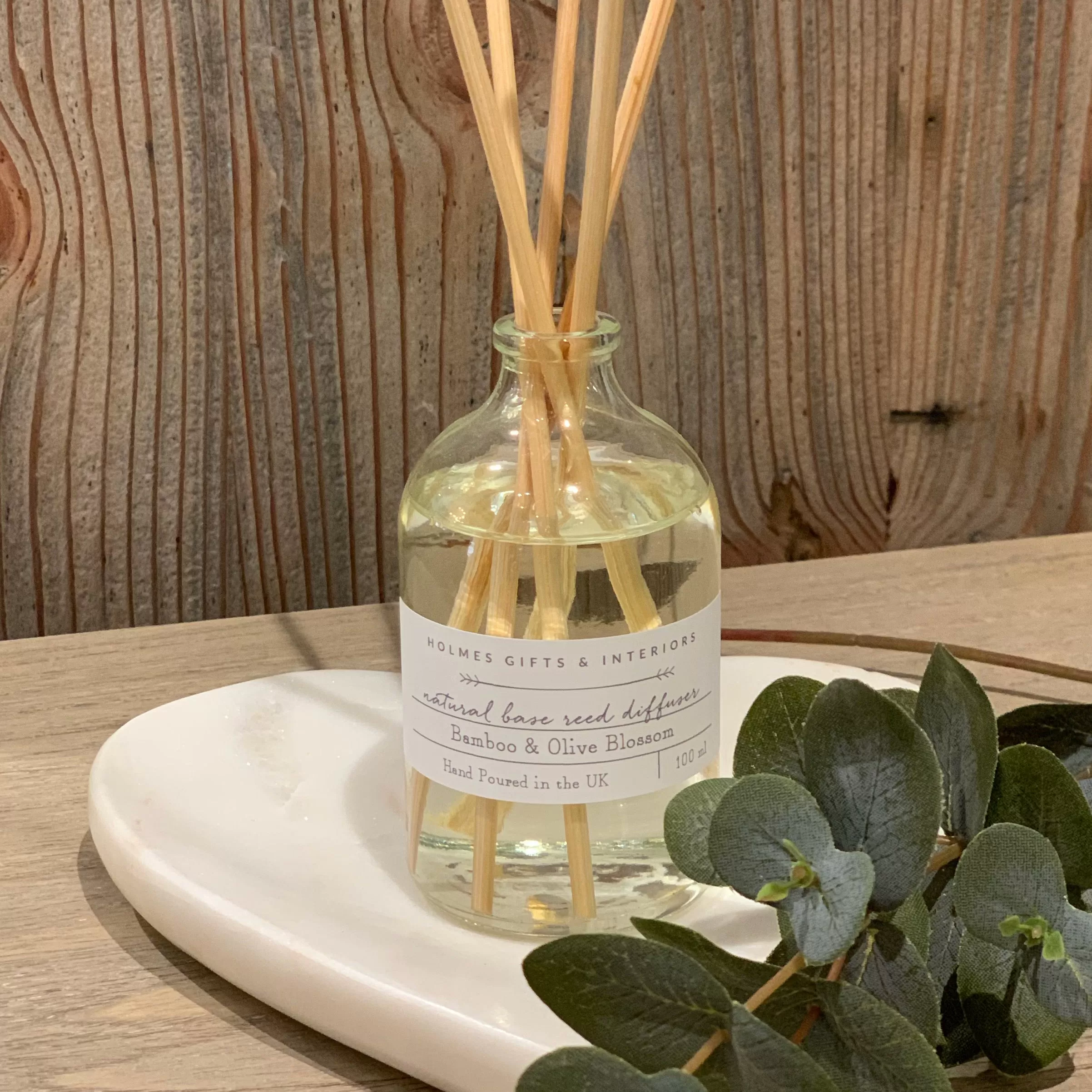 Holmes Bamboo & Olive Blossom Reed Diffuser