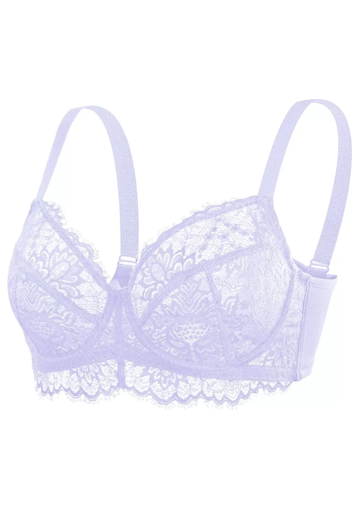 HSIA Pink Sunflower Underwire Lace Bra