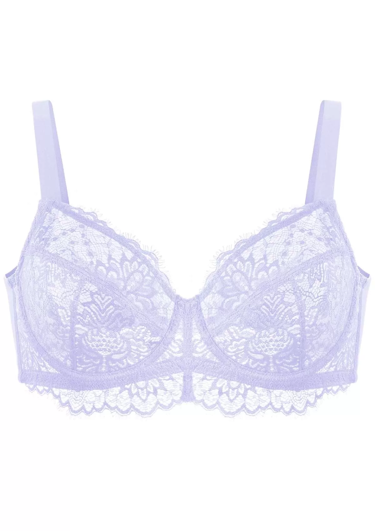 HSIA Pink Sunflower Underwire Lace Bra