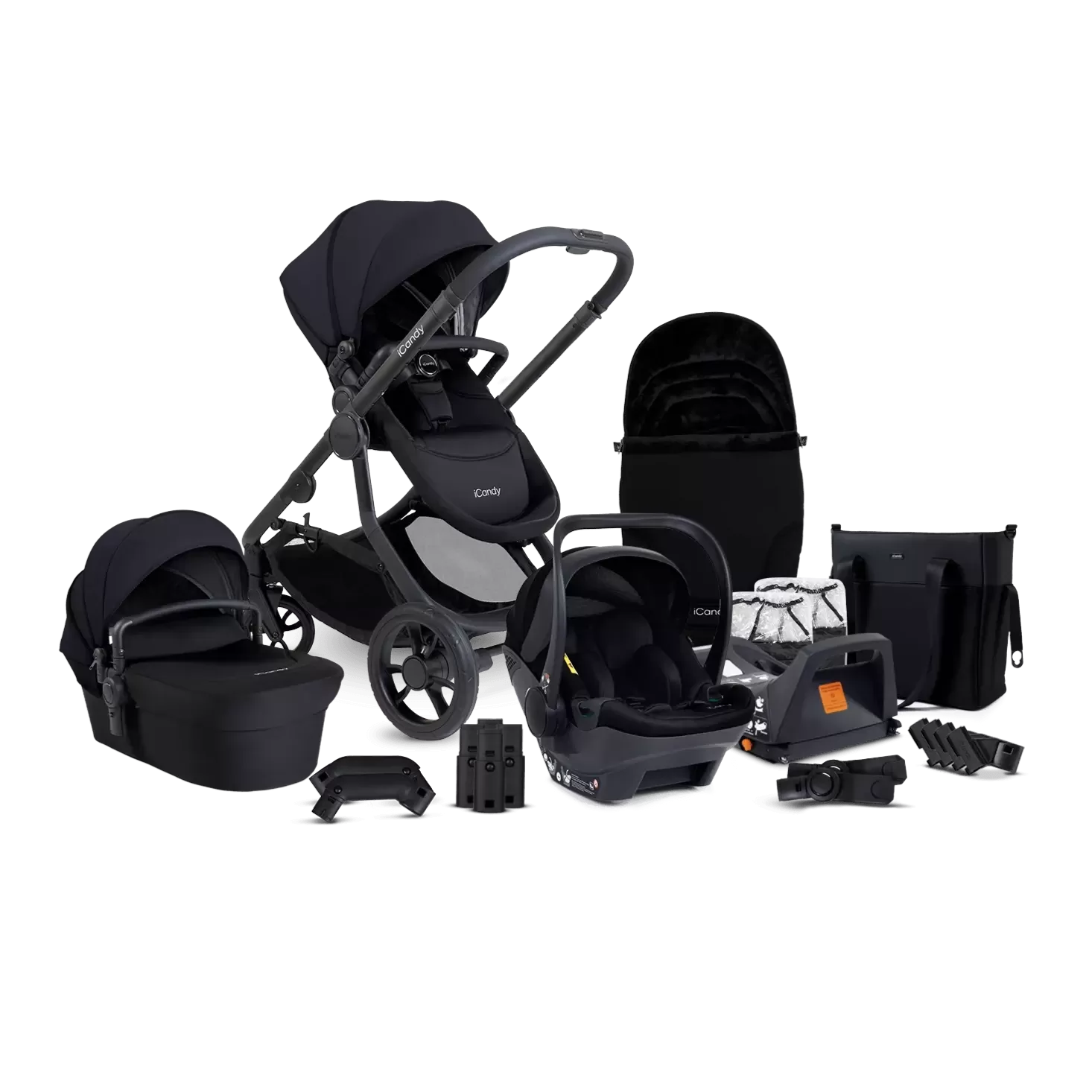 iCandy Orange 4 Cocoon Travel System - Black Edition