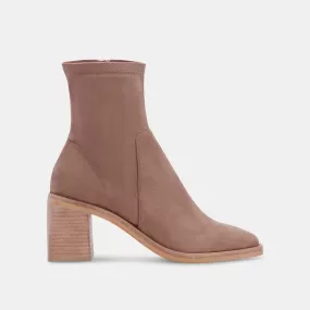 INDIGA BOOTIES TRUFFLE STELLA SUEDE