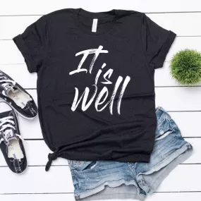 It is well Short-Sleeve Relaxed Fit Tee | Christian T shirts