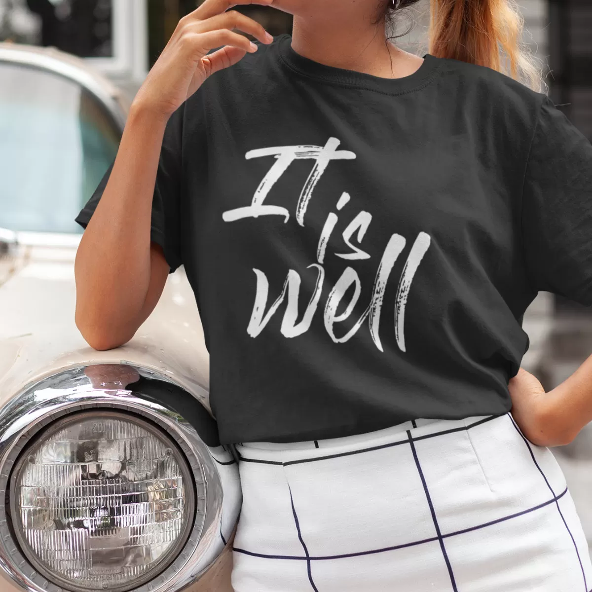 It is well Short-Sleeve Relaxed Fit Tee | Christian T shirts