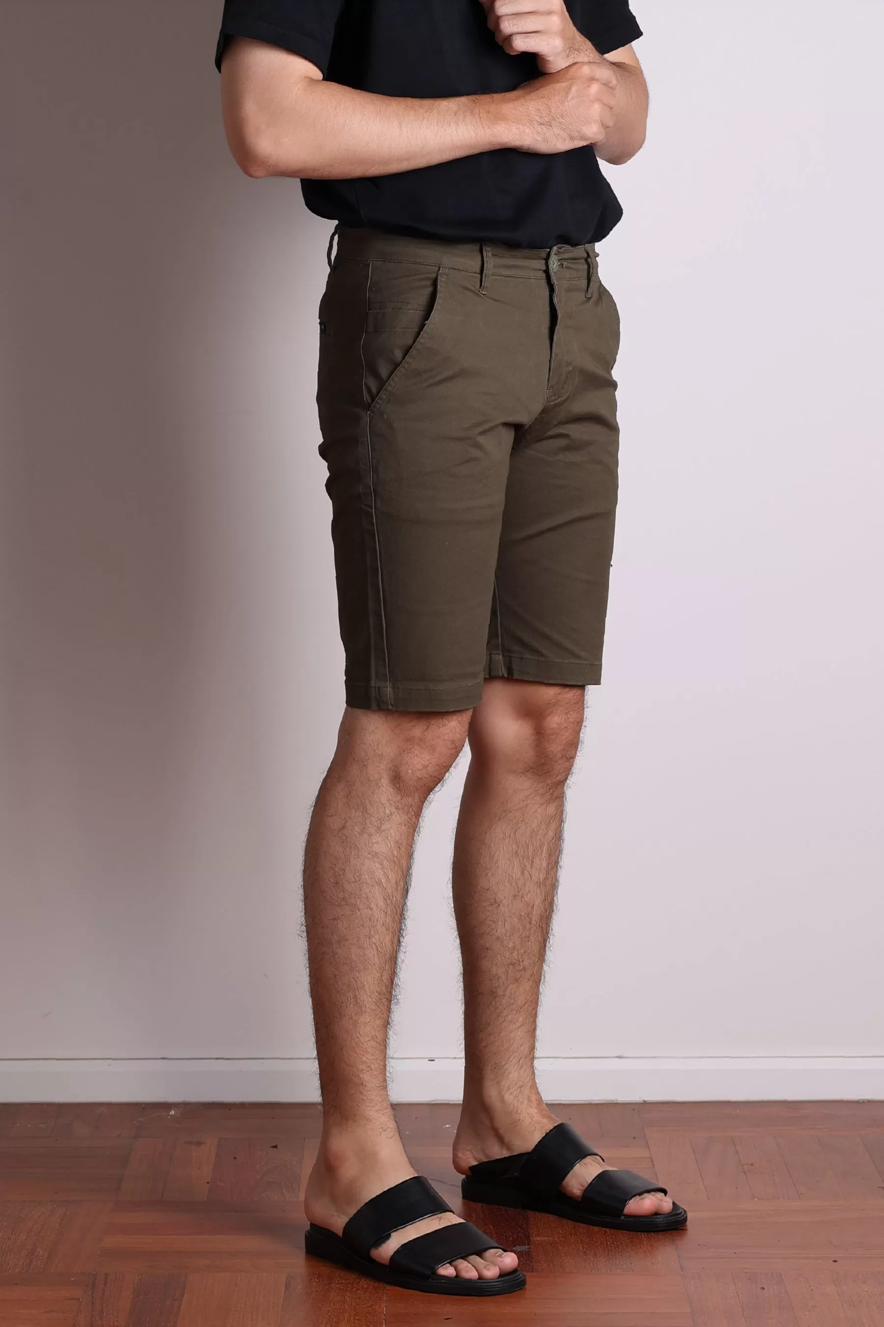 JACK RUSSEL MEN SHORTS SLIM FIT  รุ่น JS-217/OL