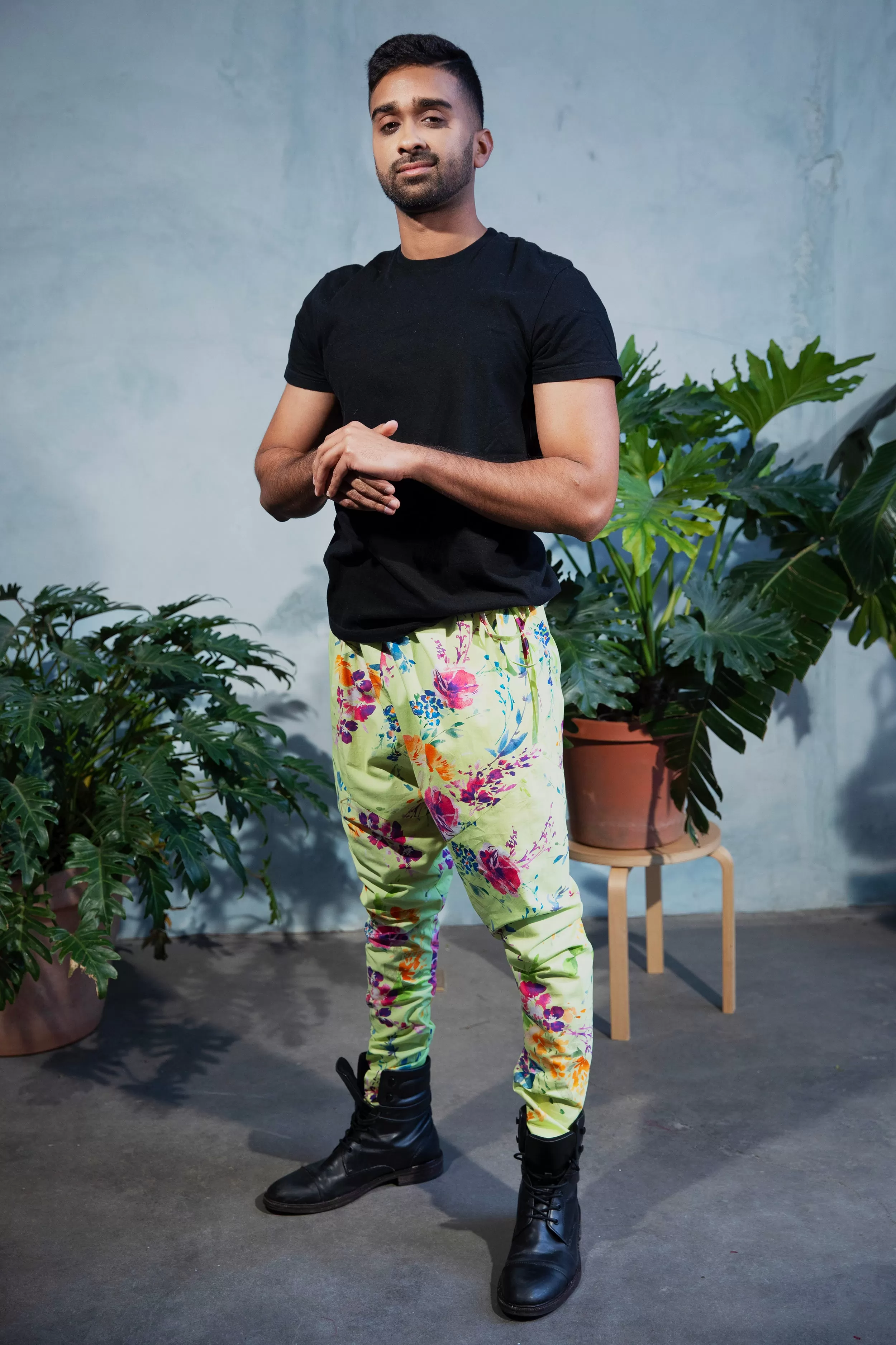 JEEVAN Tropical Floral Pant