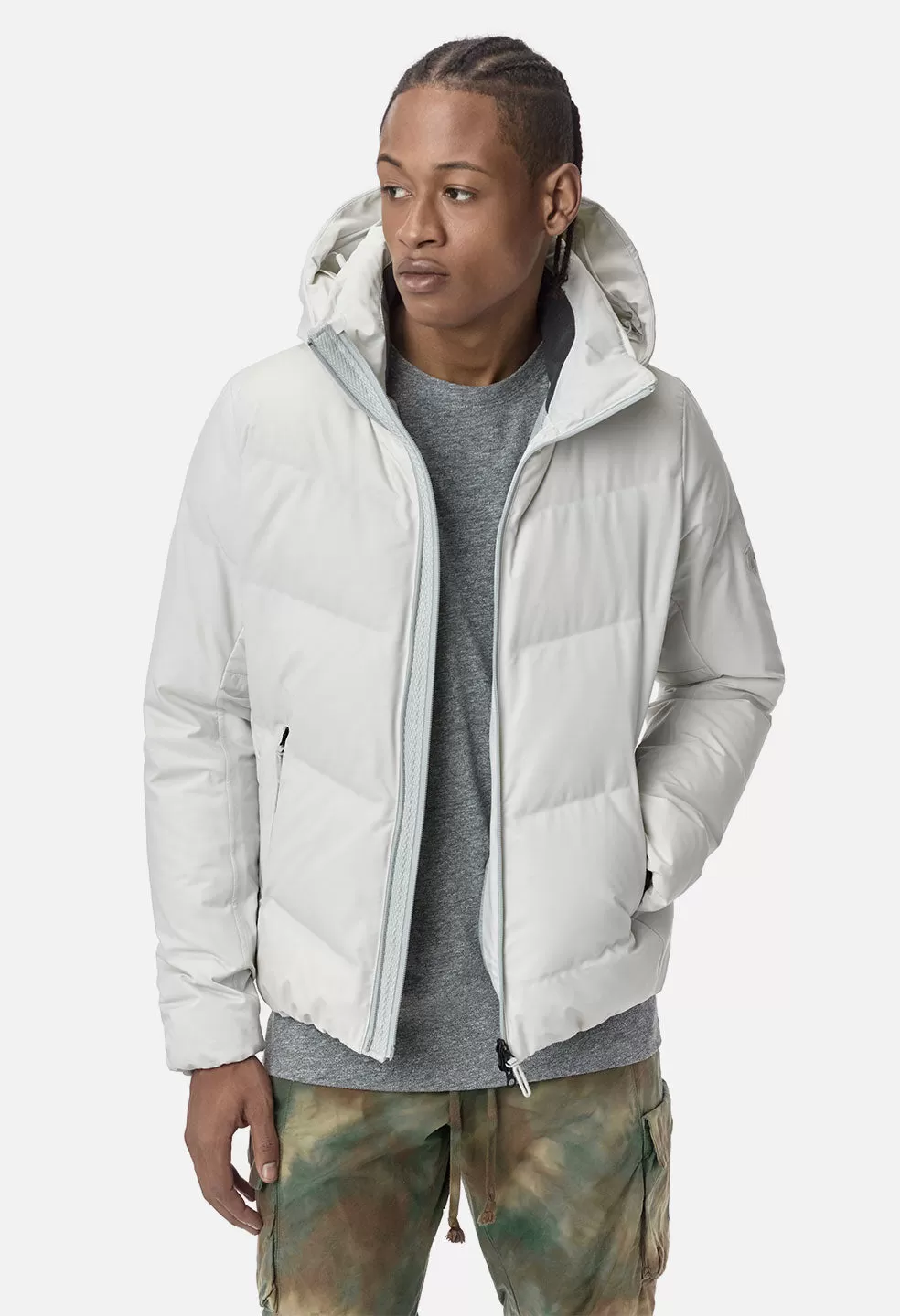 John Elliott X Descente Allterrain Mizusawa Down Jacket / Ivory