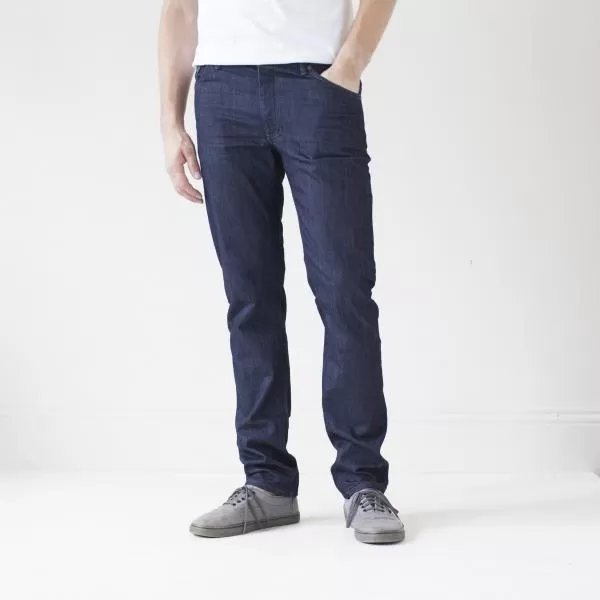 JONES RESIN RINSE GREY STITCH JEAN