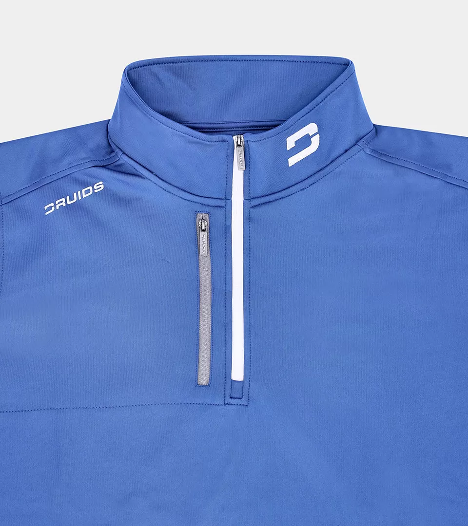 KIDS ULTRA BLEND 1/4 ZIP BLUE