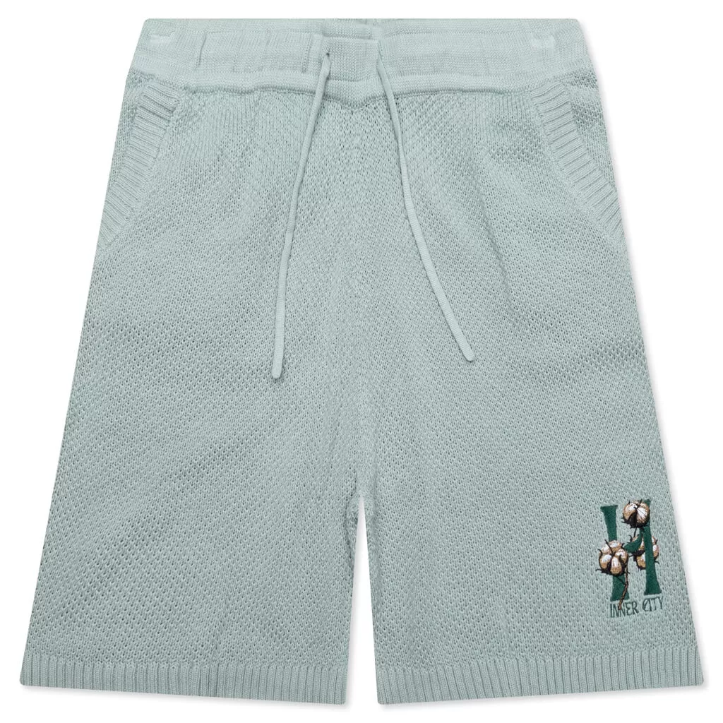 Knit H Shorts - Slate