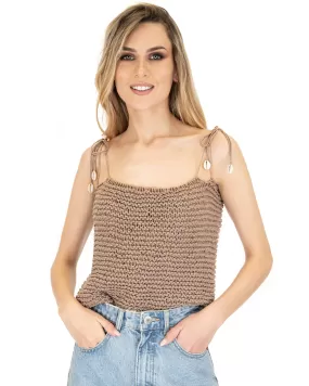 Knitted Crop Top