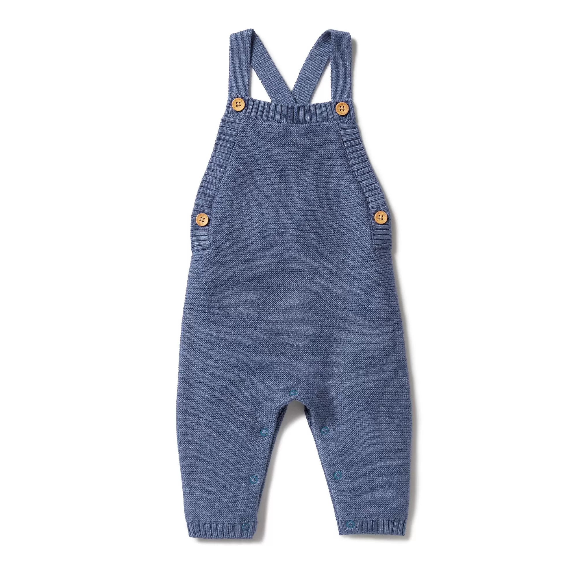 Knitted Overall, Blue Depths