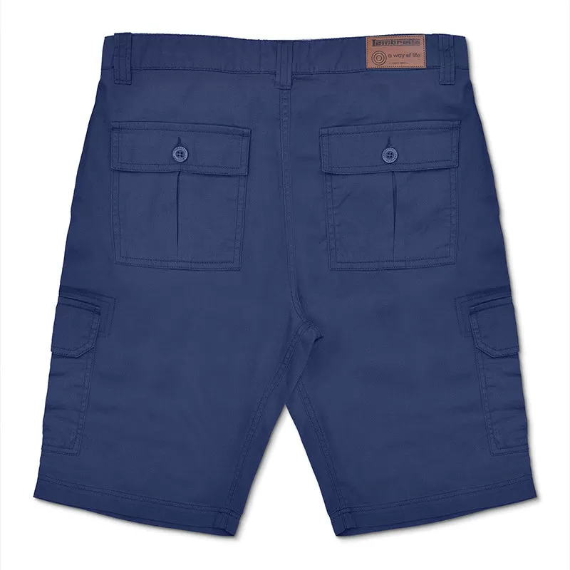 Lambretta Cargo Shorts Navy