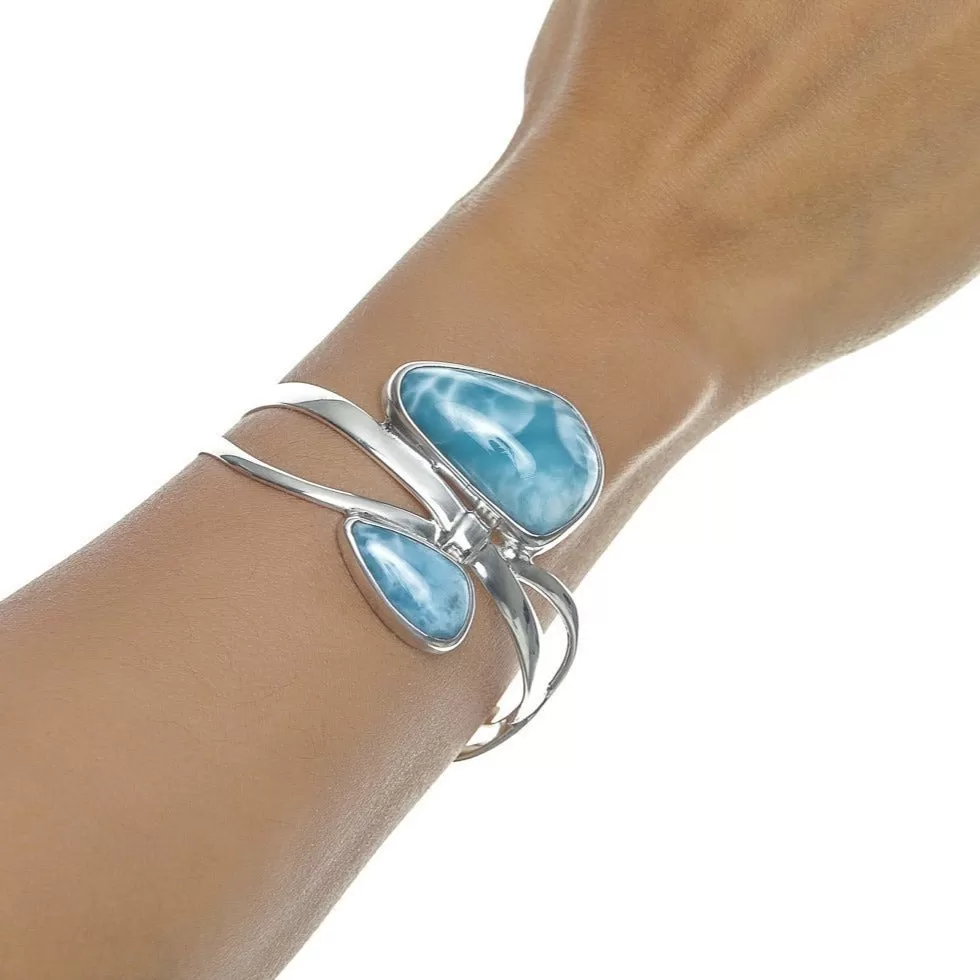 Larimar Cuff Bracelet Desiree