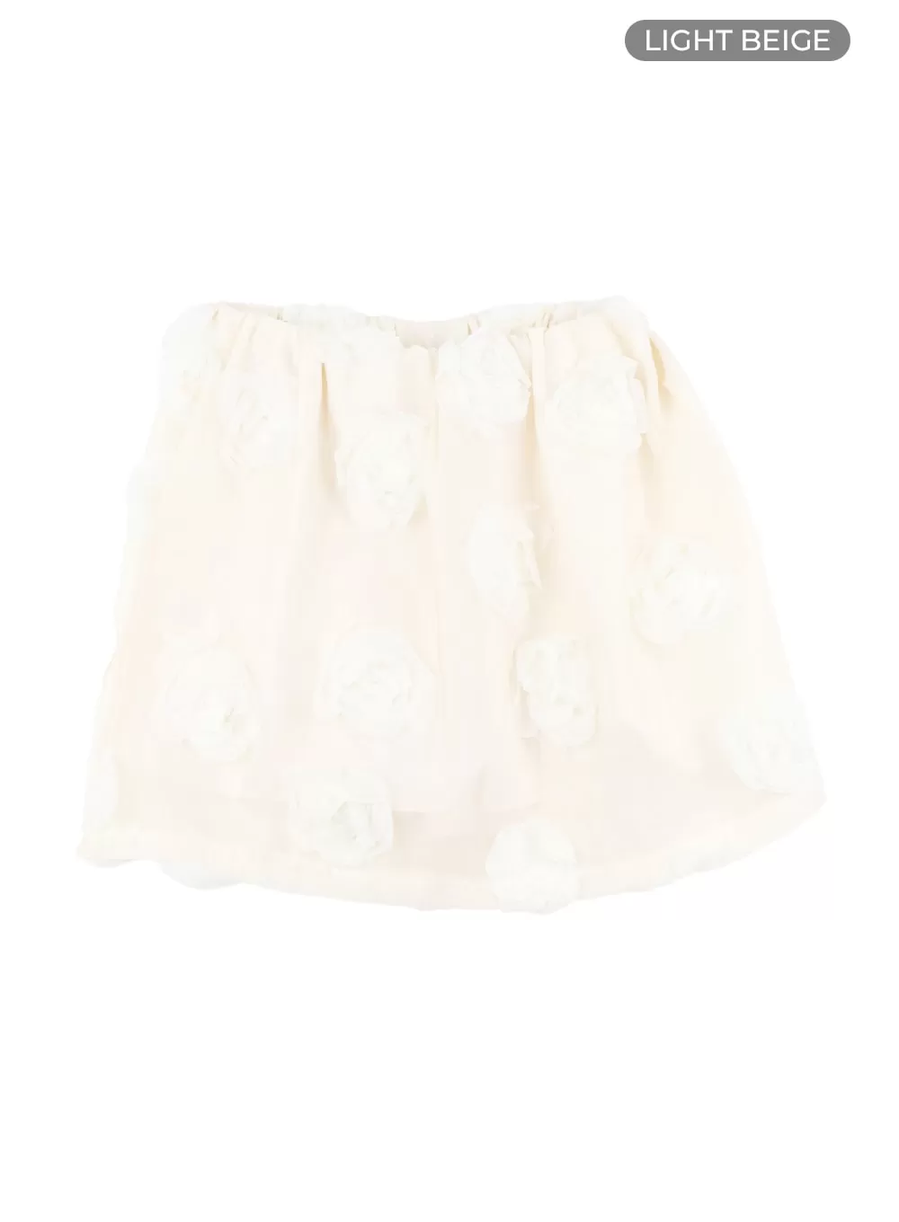 Layered Floral Mini Skirt OM428