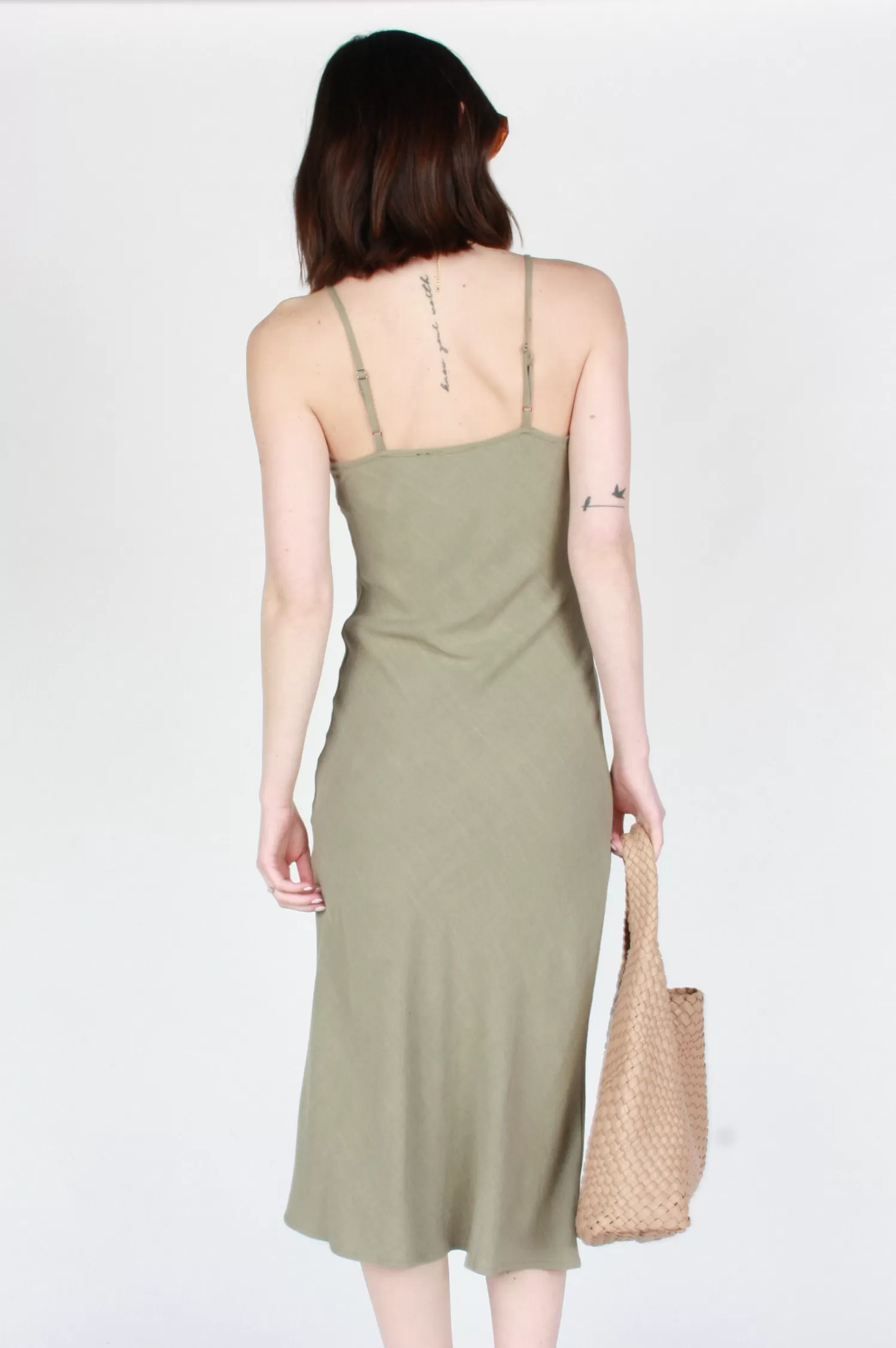 Layla Linen Midi Dress