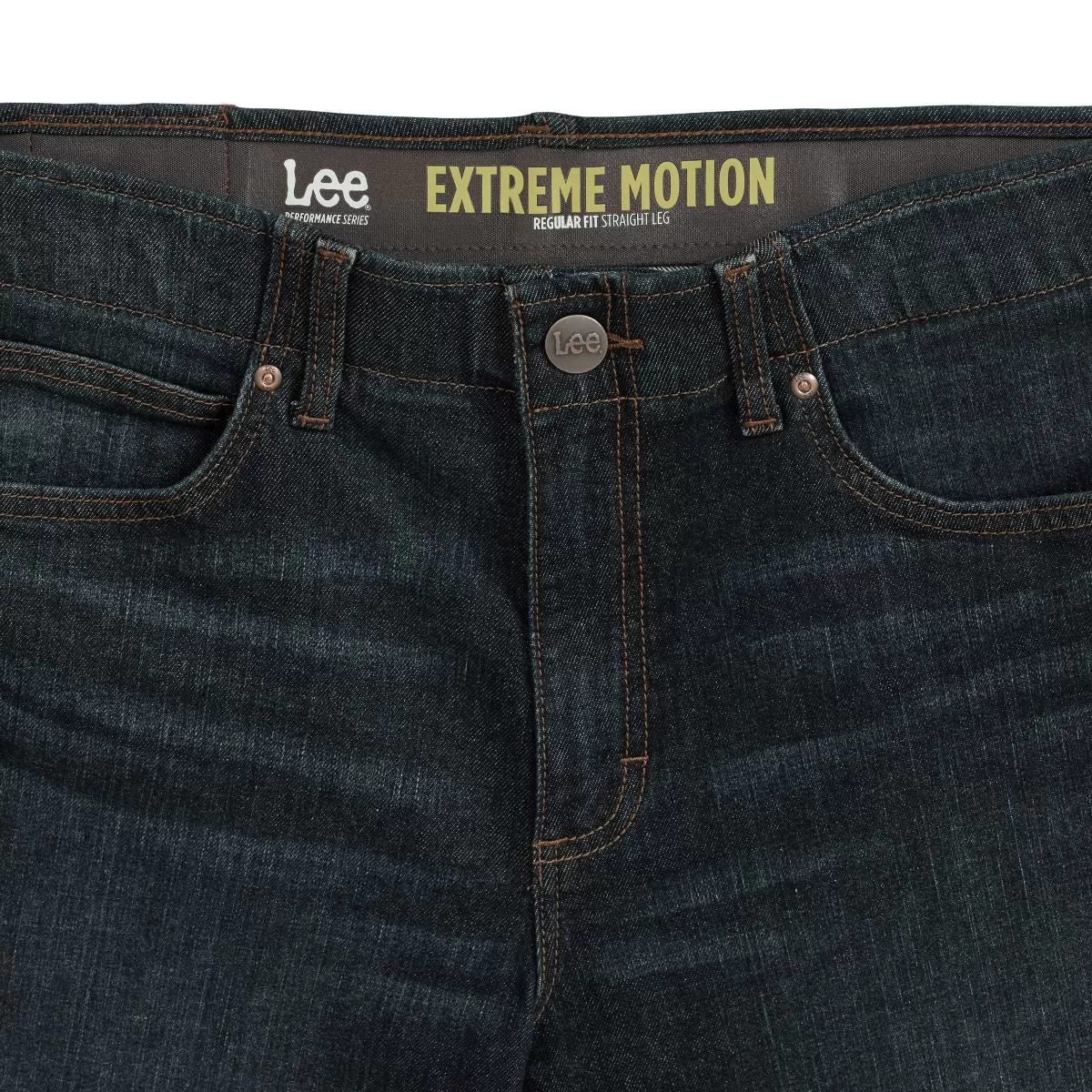 'Lee' Men's Extreme Motion Regular Fit Straight Leg - Night Owl