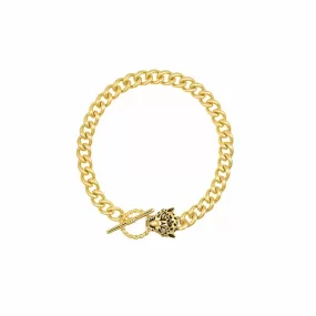 Leopard T-Bar Bracelet