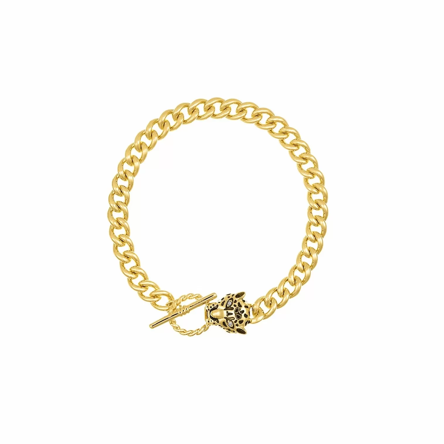 Leopard T-Bar Bracelet