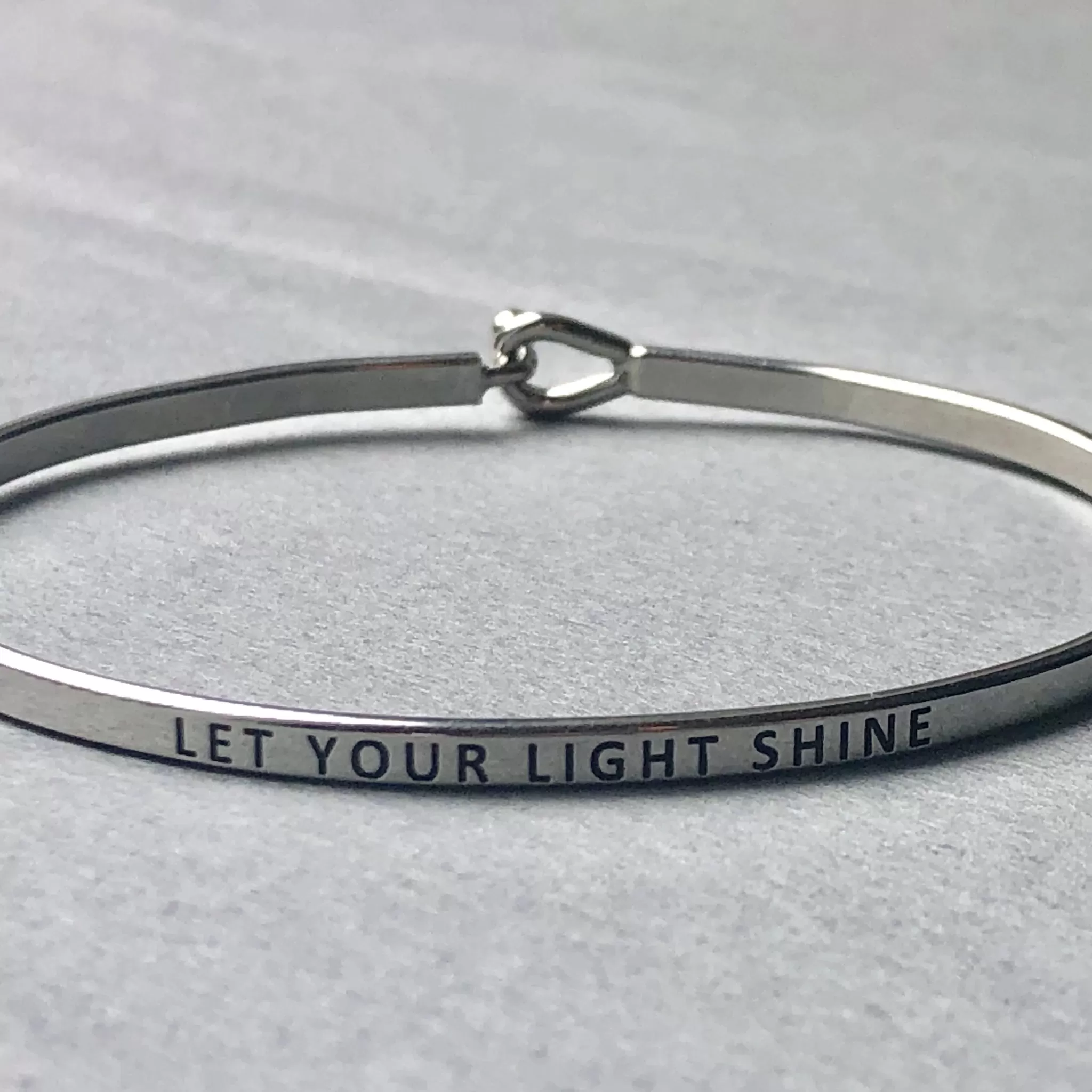 Let Your Light Shine Bracelet-White Gold