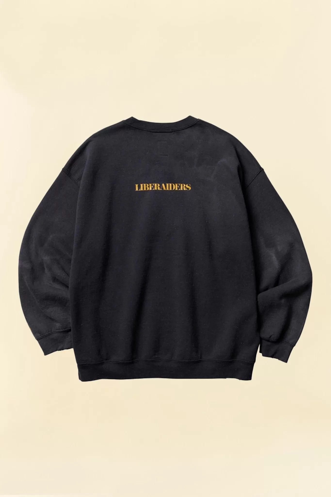 Liberaiders Vintage Wash Crewneck - Black